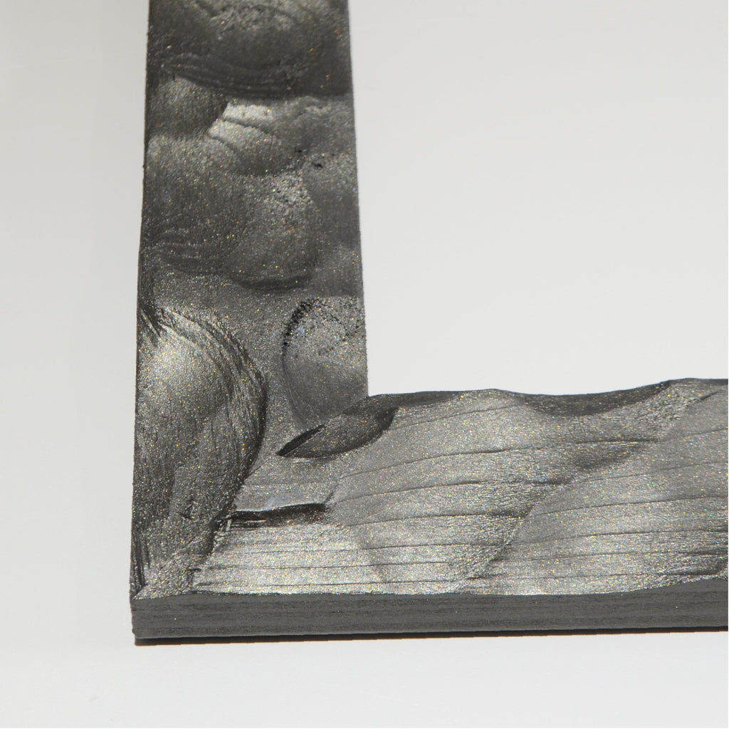 第3ワームホール：com / あぶく深森 /  abuku_ol_01 / W31cm × H25.5cm / ビカクシダの額