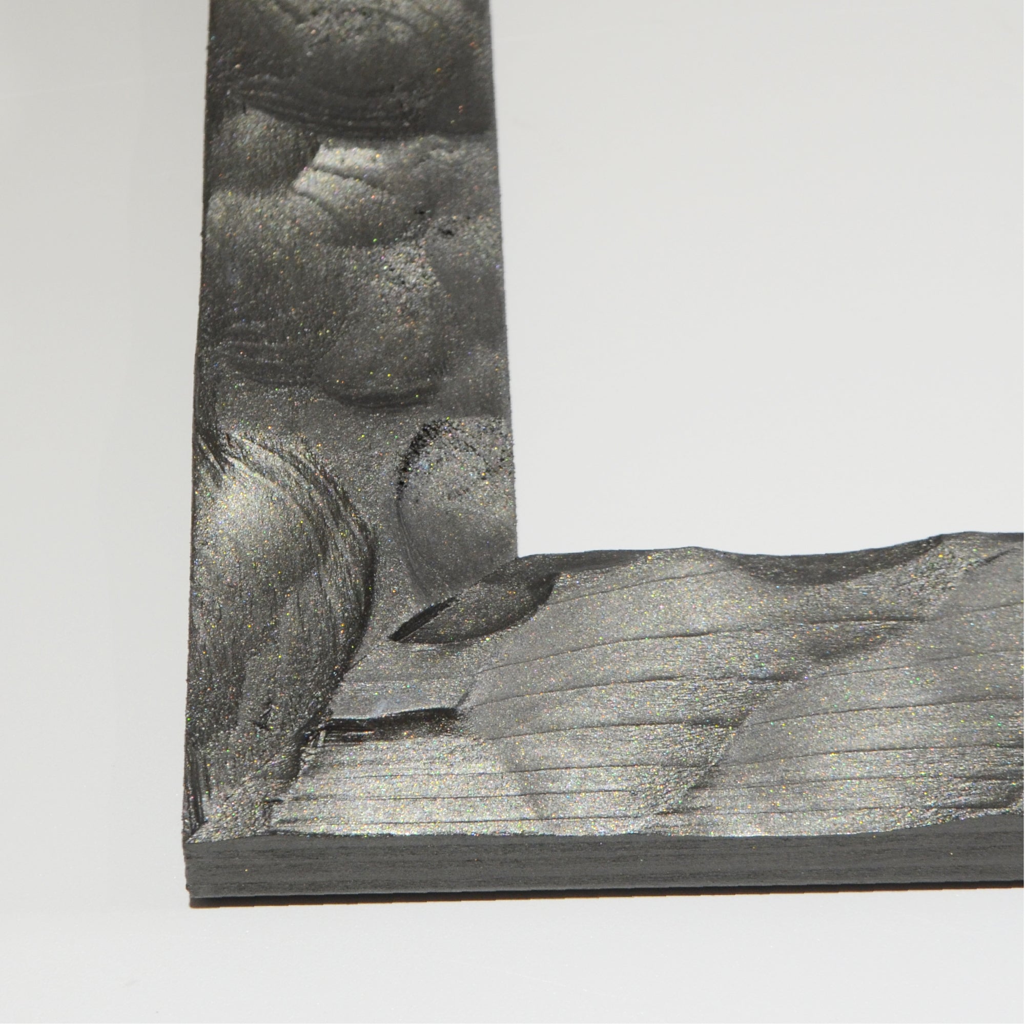 第3ワームホール：com / あぶく深森 /  abuku_ol_01 / W31cm × H25.5cm / ビカクシダの額