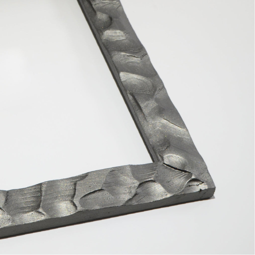 第3ワームホール：com / あぶく深森 /  abuku_ol_02 / W30.8cm × H35.3cm / ビカクシダの額