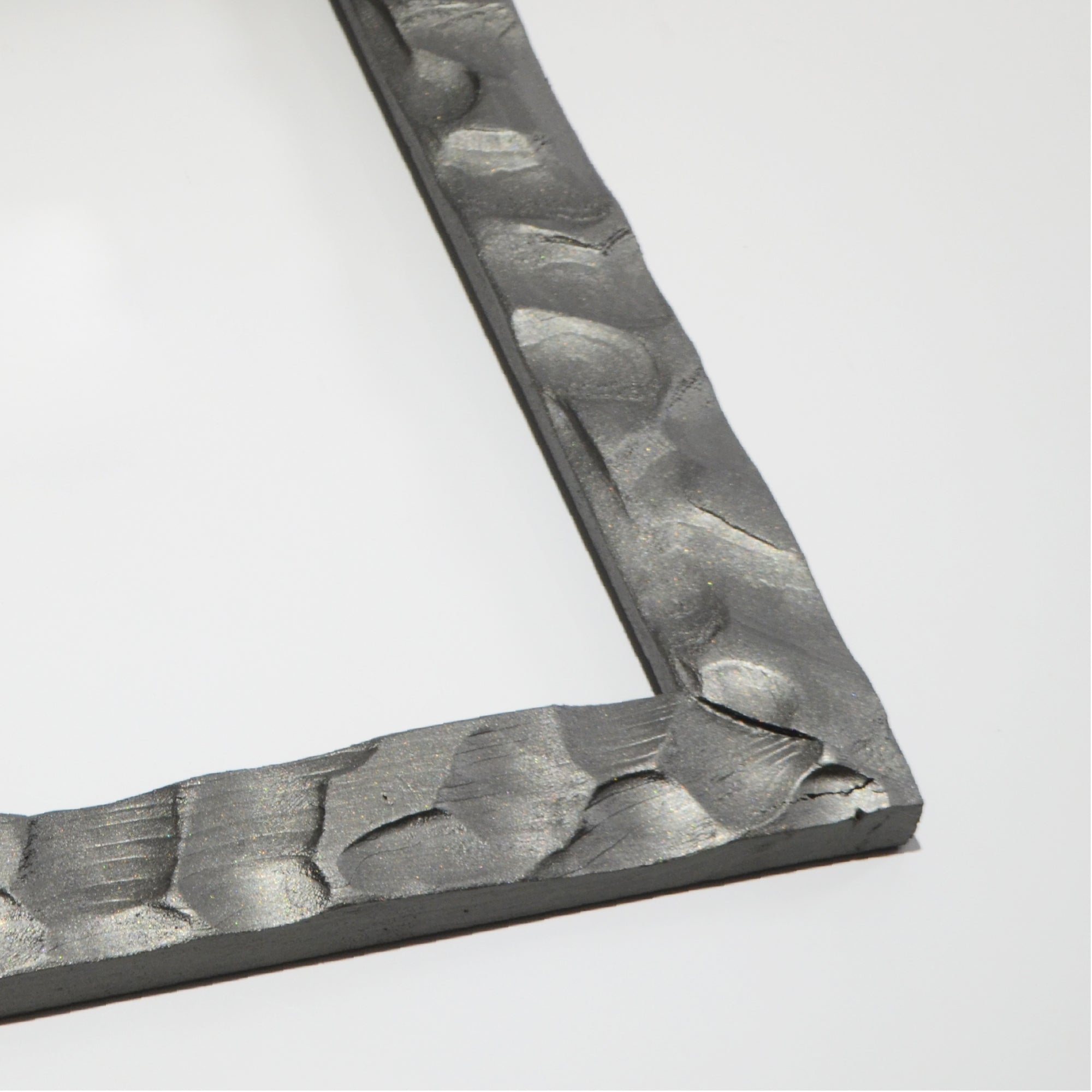 第3ワームホール：com / あぶく深森 /  abuku_ol_02 / W30.8cm × H35.3cm / ビカクシダの額