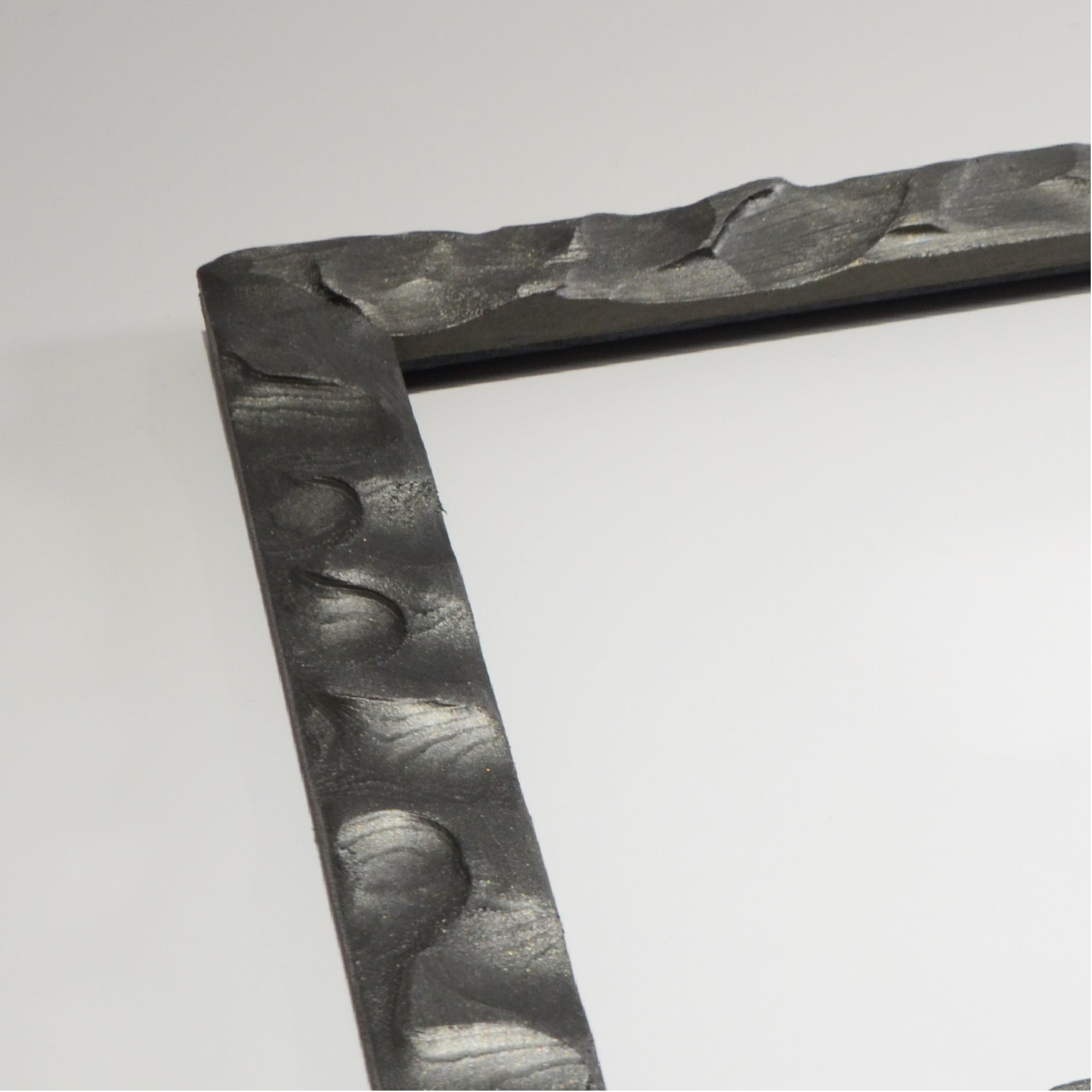 第3ワームホール：com / あぶく深森 /  abuku_ol_02 / W30.8cm × H35.3cm / ビカクシダの額