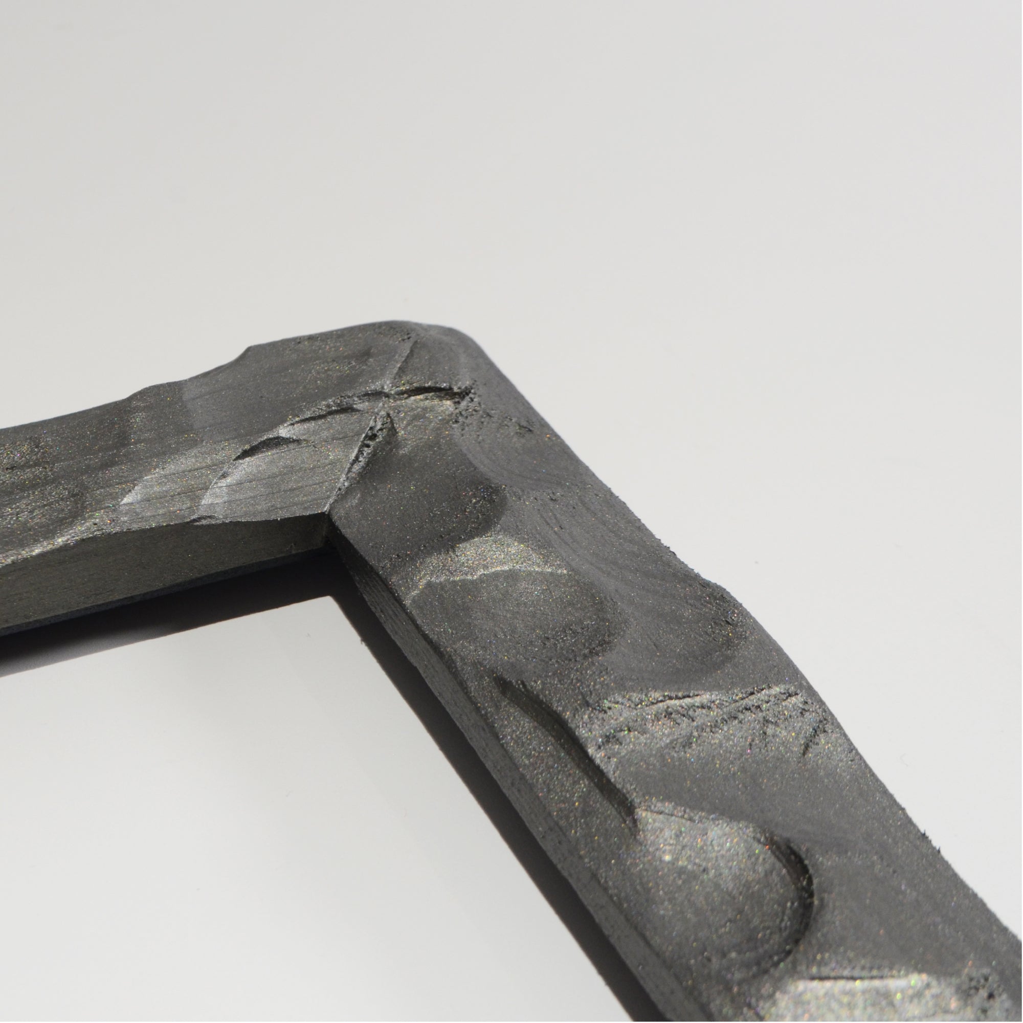 第3ワームホール：com / あぶく深森 /  abuku_ol_02 / W30.8cm × H35.3cm / ビカクシダの額