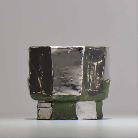 東絵理 /  SHINRYOKU / 深緑 / ae_sr3_m / 約φ約13.5cm / 植木鉢