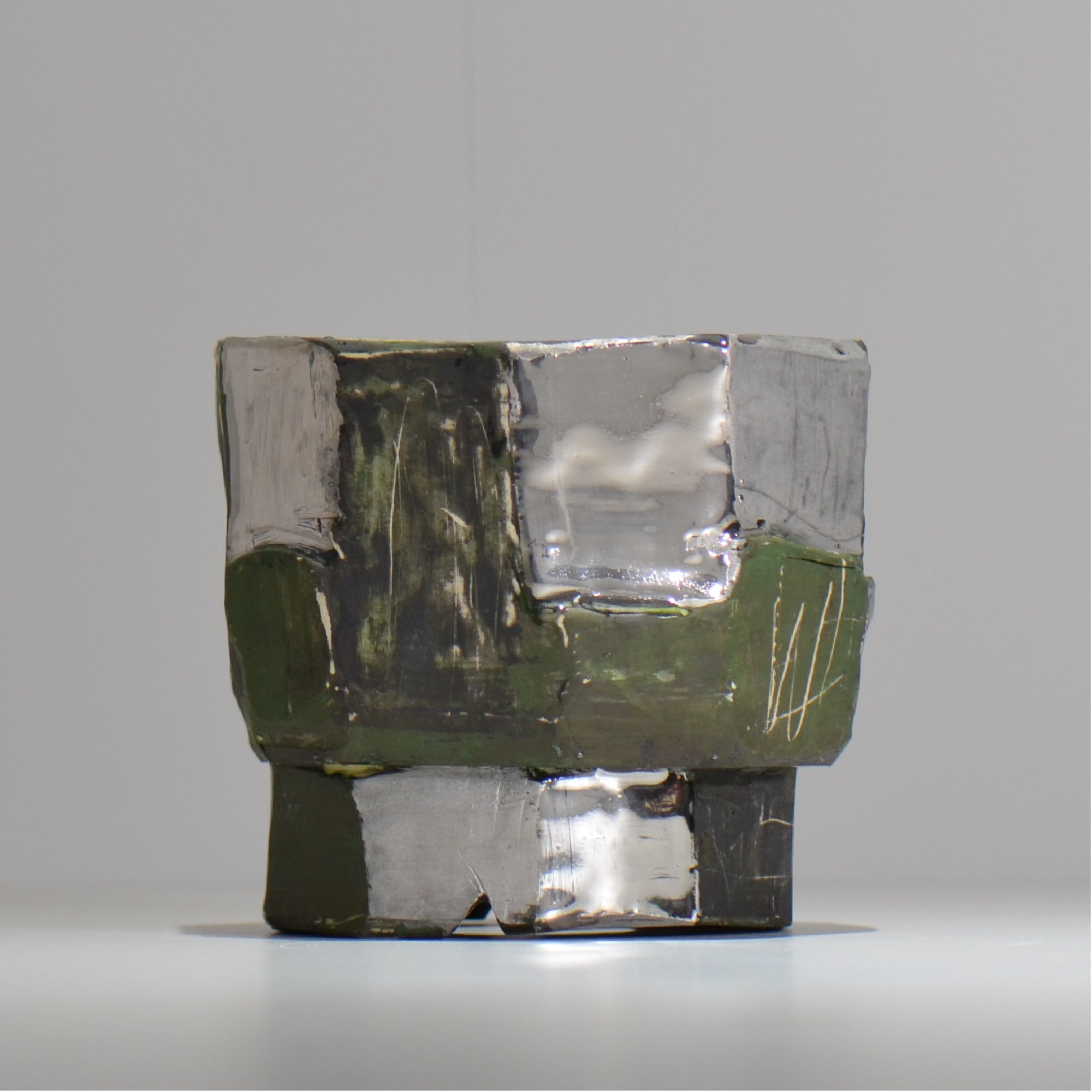 東絵理 /  SHINRYOKU / 深緑 / ae_sr4_m / 約φ約13cm / 植木鉢