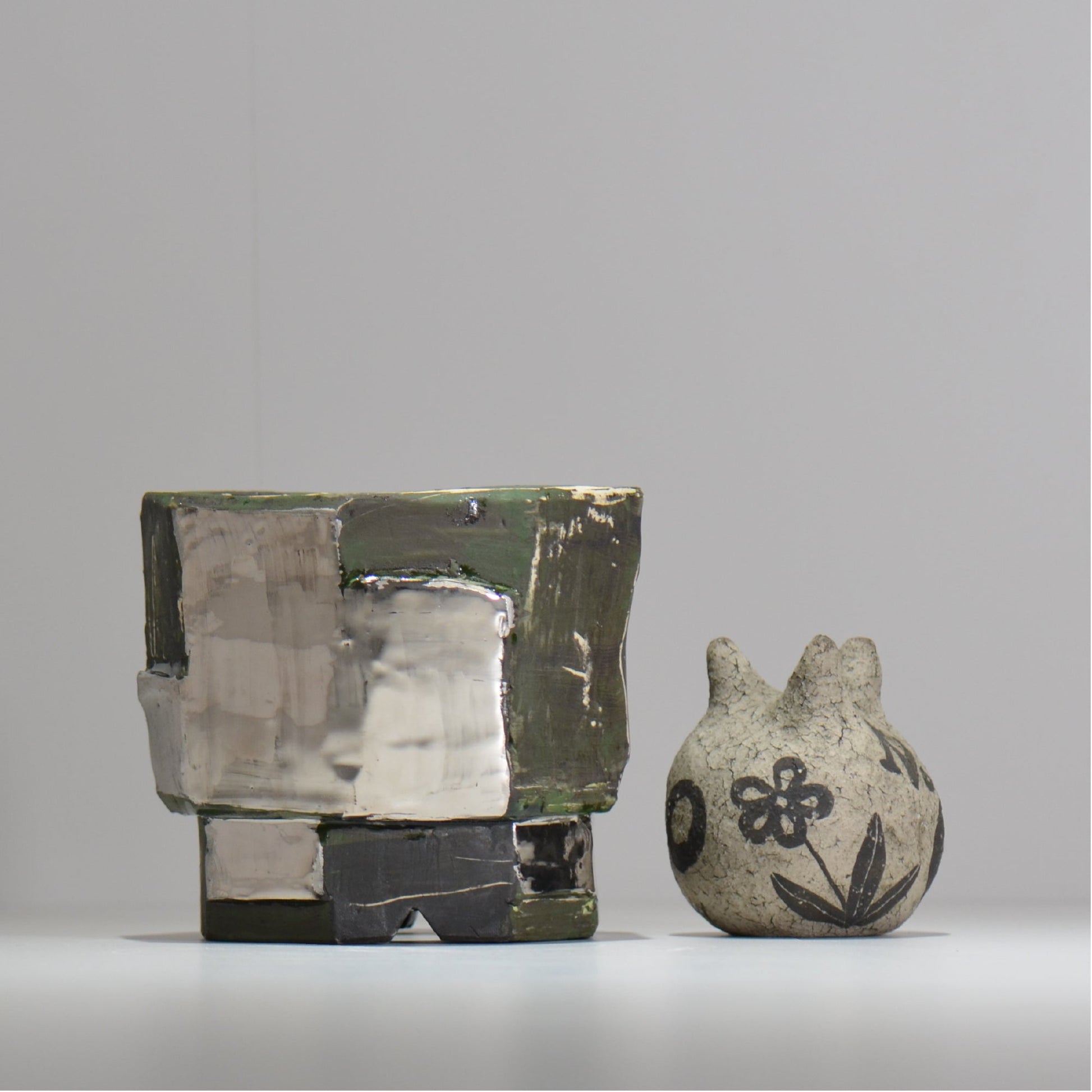 東絵理 /  SHINRYOKU / 深緑 / ae_sr4_m / 約φ約13cm / 植木鉢