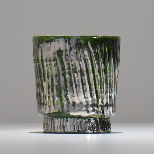 東絵理 /  SHINRYOKU / 深緑 / ae_sr5_s / 約φ約11.3cm / 植木鉢