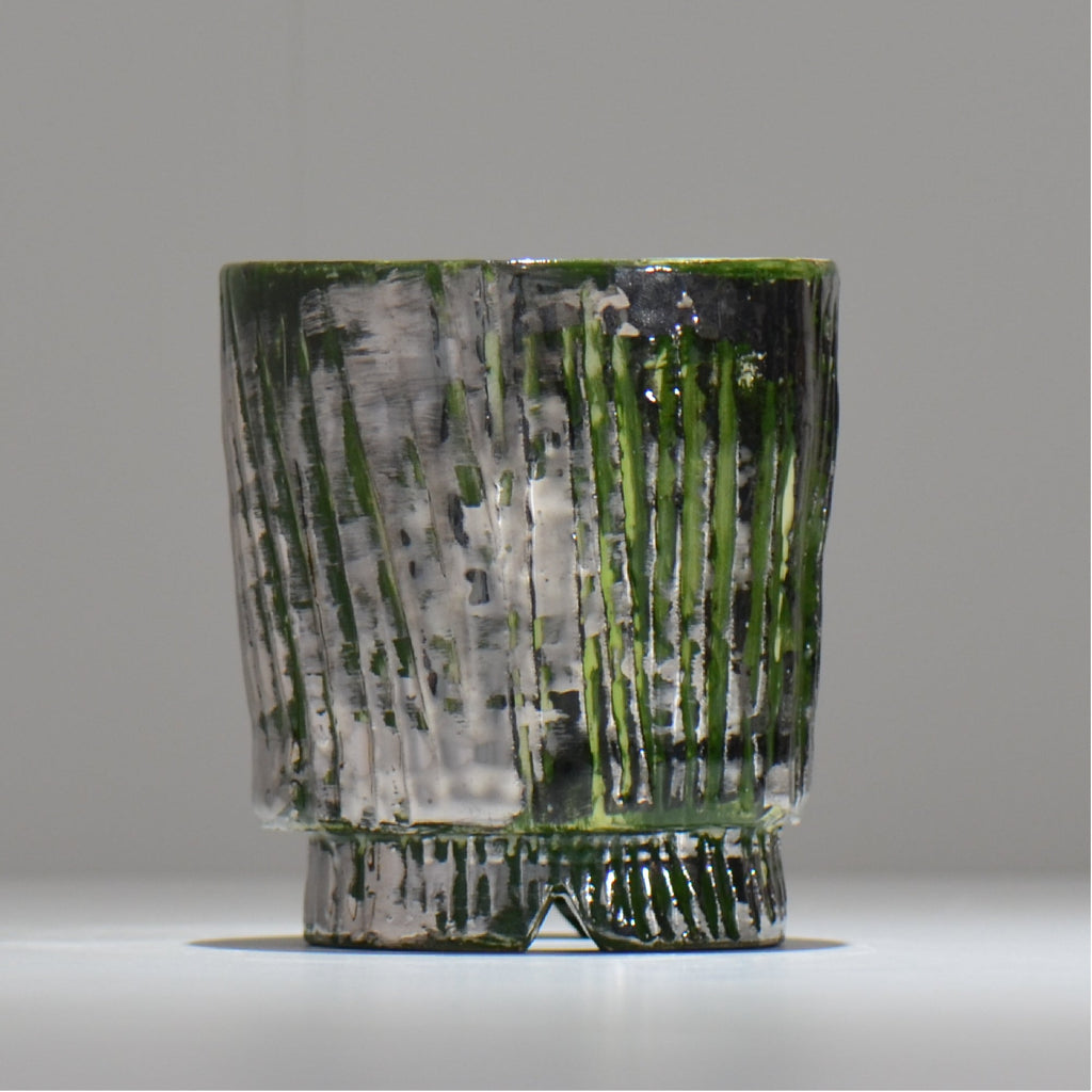 東絵理 /  SHINRYOKU / 深緑 / ae_sr5_s / 約φ約11.3cm / 植木鉢
