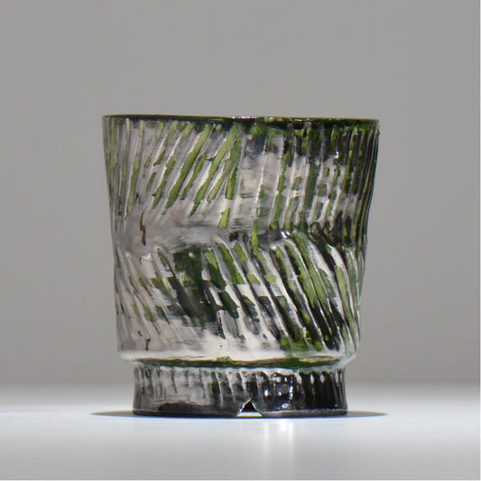 東絵理 /  SHINRYOKU / 深緑 / ae_sr6_s / 約φ約11.8cm / 植木鉢