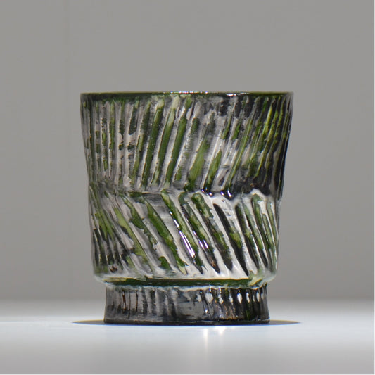 東絵理 /  SHINRYOKU / 深緑 / ae_sr6_s / 約φ約11.8cm / 植木鉢