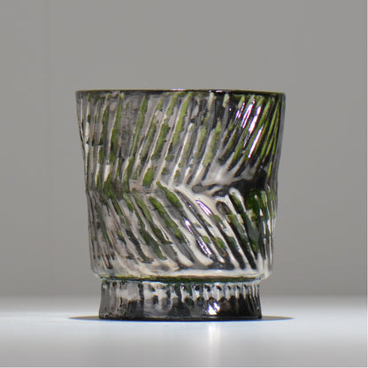 東絵理 /  SHINRYOKU / 深緑 / ae_sr6_s / 約φ約11.8cm / 植木鉢