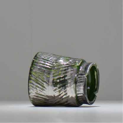 東絵理 /  SHINRYOKU / 深緑 / ae_sr6_s / 約φ約11.8cm / 植木鉢