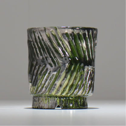 東絵理 /  SHINRYOKU / 深緑 / ae_sr7_s / 約φ約11cm / 植木鉢