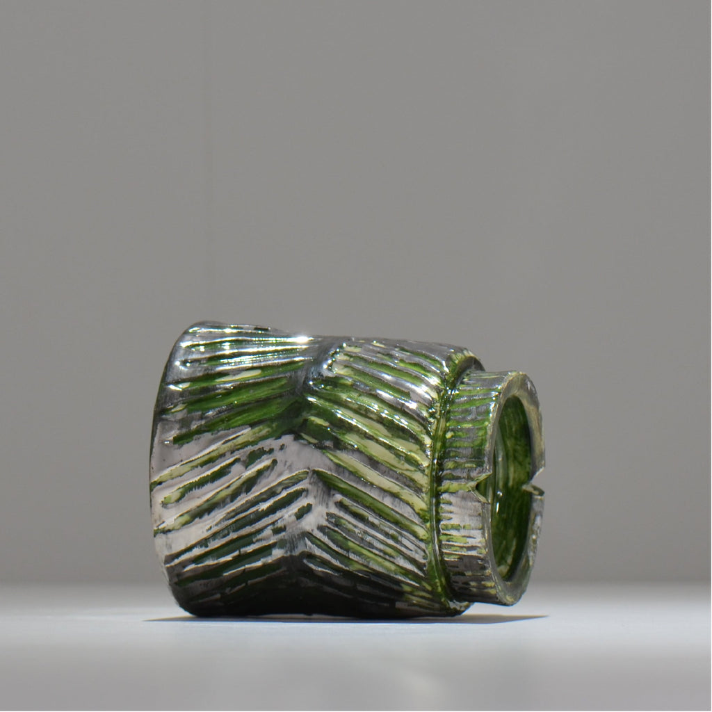 東絵理 /  SHINRYOKU / 深緑 / ae_sr7_s / 約φ約11cm / 植木鉢