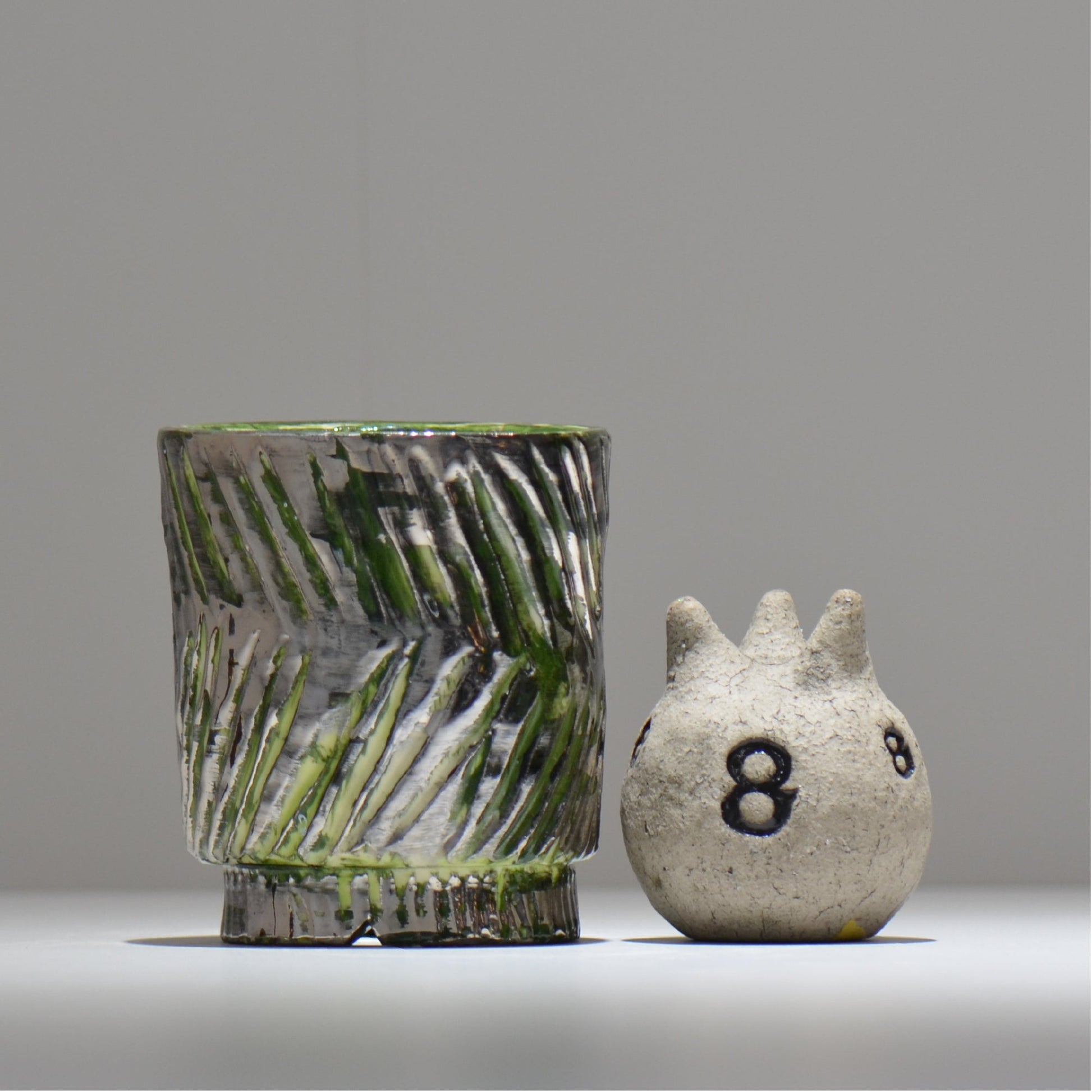 東絵理 /  SHINRYOKU / 深緑 / ae_sr7_s / 約φ約11cm / 植木鉢