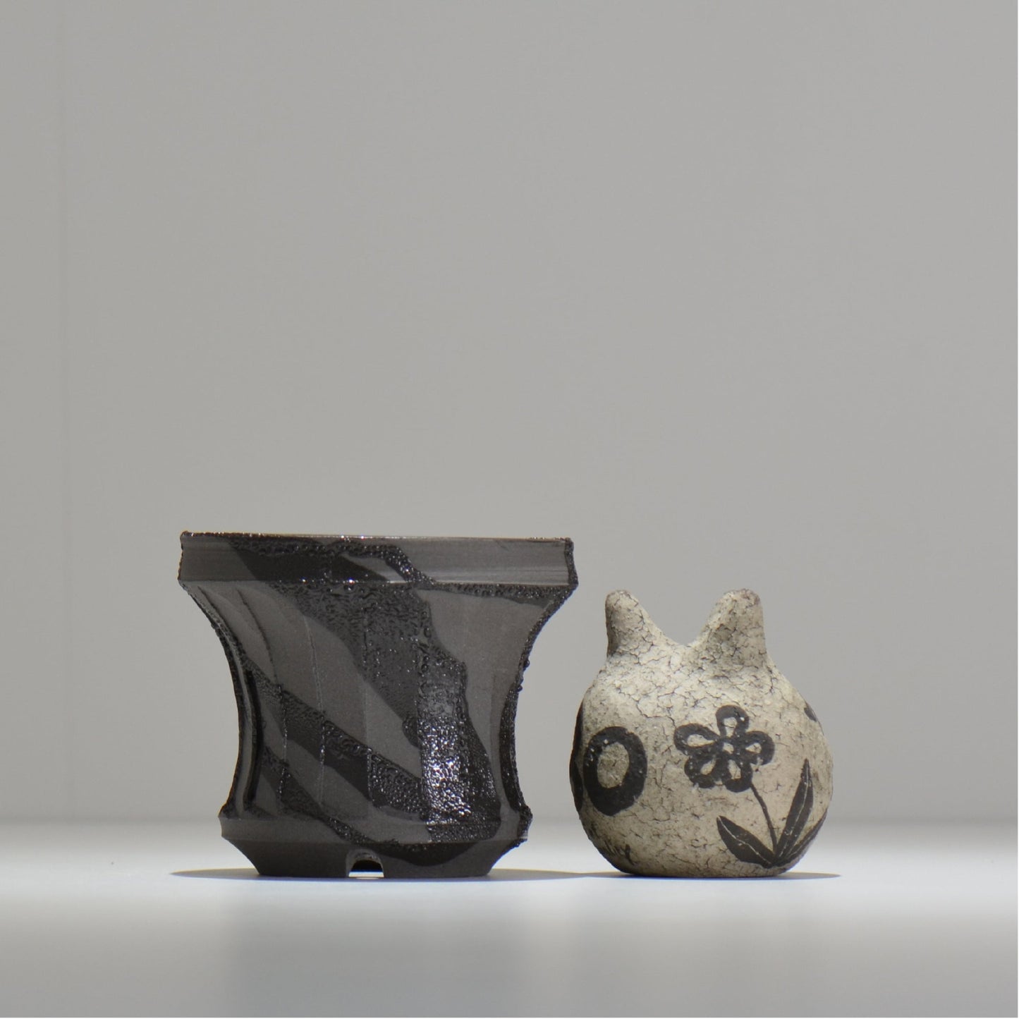 穂髙隆児 /akatuski02_01/ 約φ11.5cm / 植木鉢
