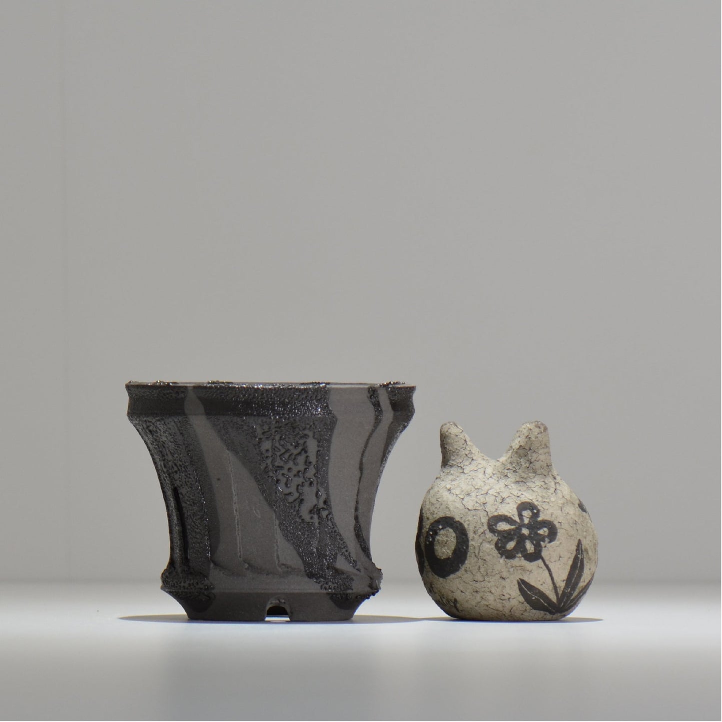 穂髙隆児 /akatuski02_03/ 約φ12cm / 植木鉢