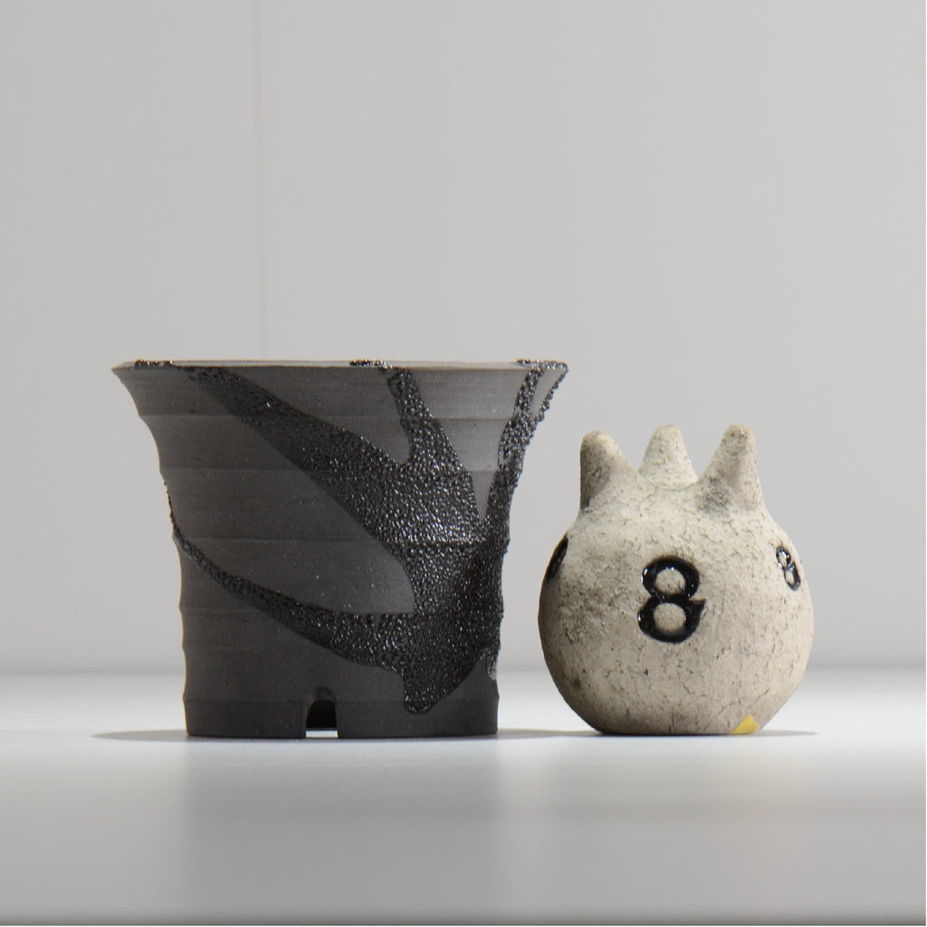 穂髙隆児 / 暁 -あかつき-  / akatuski_02_m / 約 φ13cm / 植木鉢