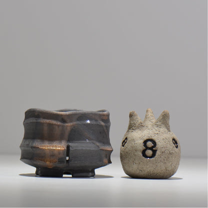 穂髙隆児 / 曙 -あけぼの- /hr_akbn01_s/ 約φ10cm / 植木鉢