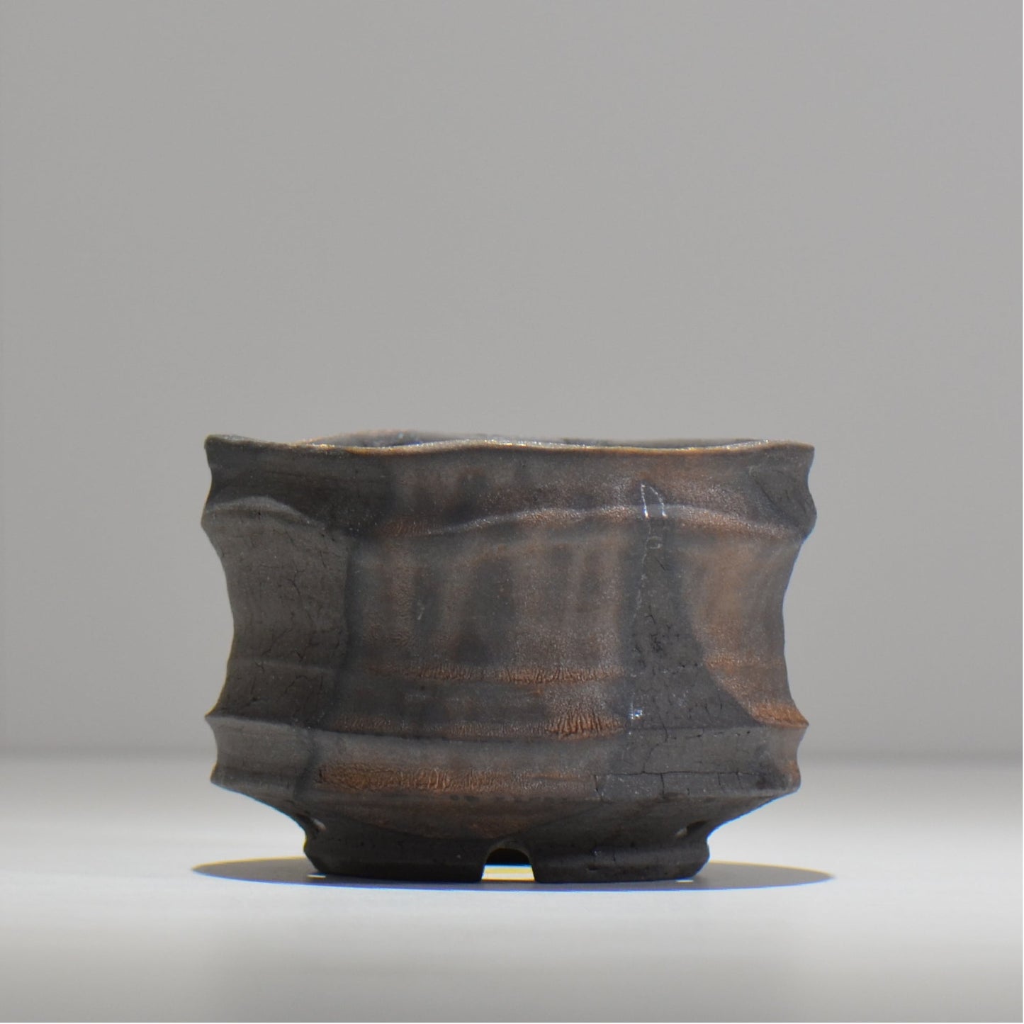 穂髙隆児 / 曙 -あけぼの- /hr_akbn03_m/ 約φ12.8cm / 植木鉢