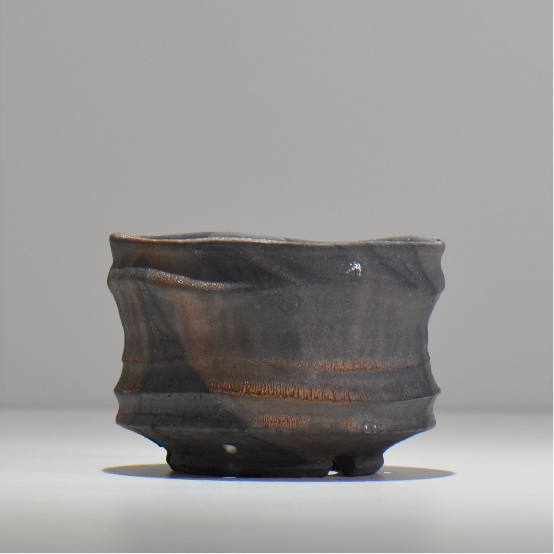 穂髙隆児 / 曙 -あけぼの- /hr_akbn03_m/ 約φ12.8cm / 植木鉢