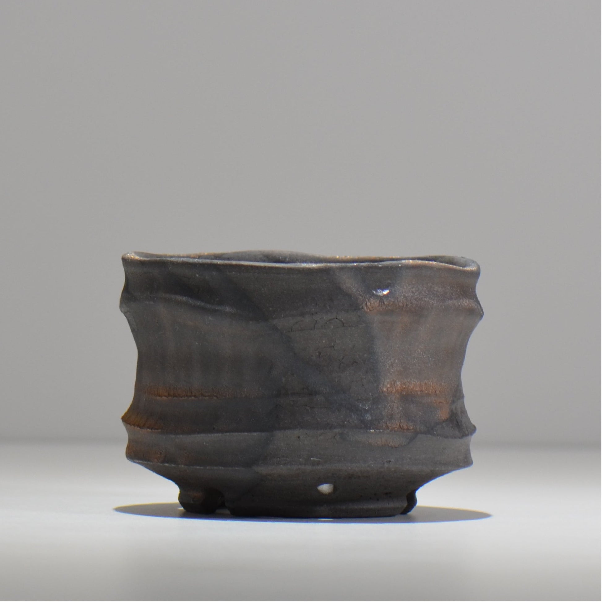 穂髙隆児 / 曙 -あけぼの- /hr_akbn03_m/ 約φ12.8cm / 植木鉢