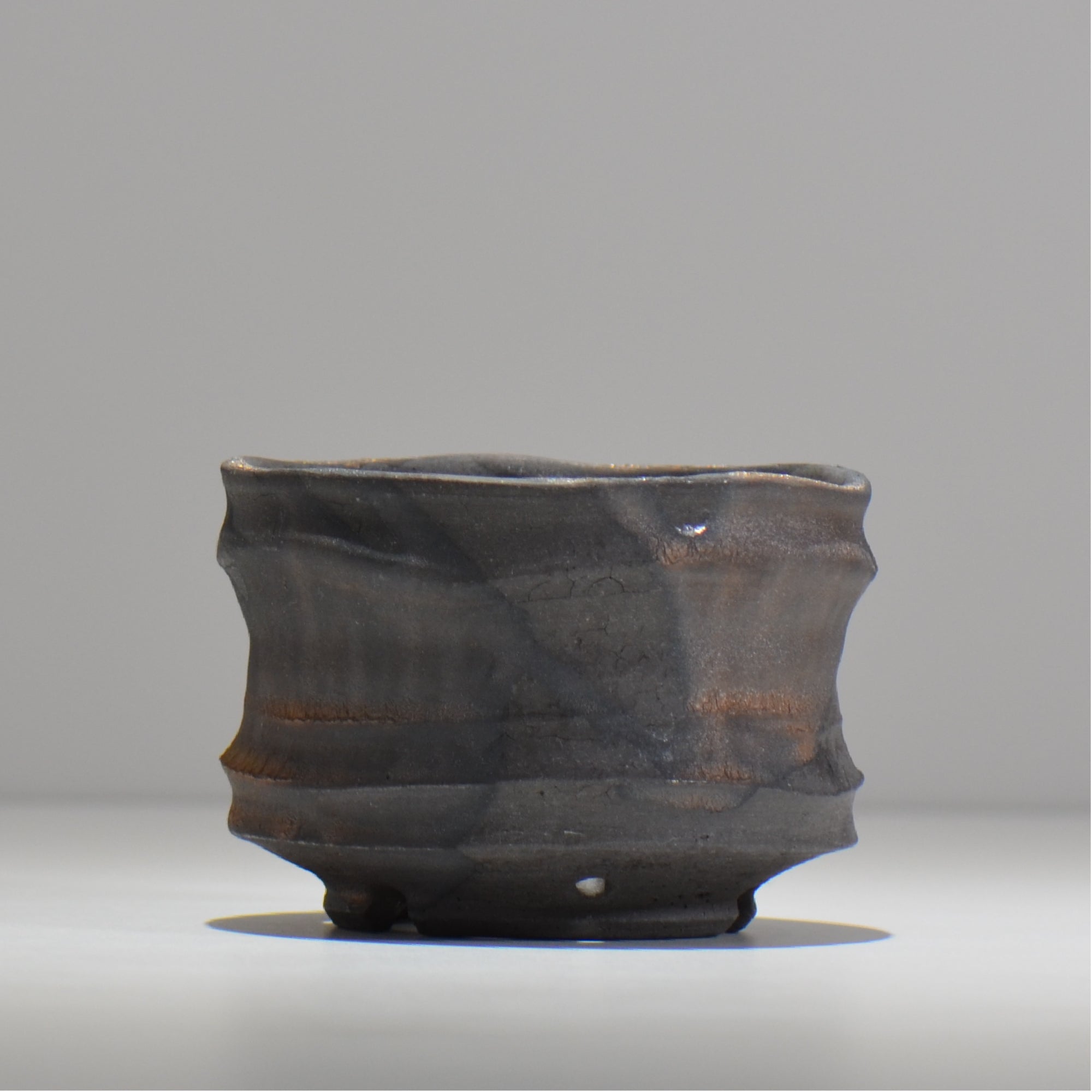 穂髙隆児 / 曙 -あけぼの- /hr_akbn03_m/ 約φ12.8cm / 植木鉢