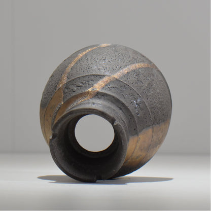 穂髙隆児 / 曙 -あけぼの- /hr_akbn05_m/ 約φ12.2cm / 植木鉢