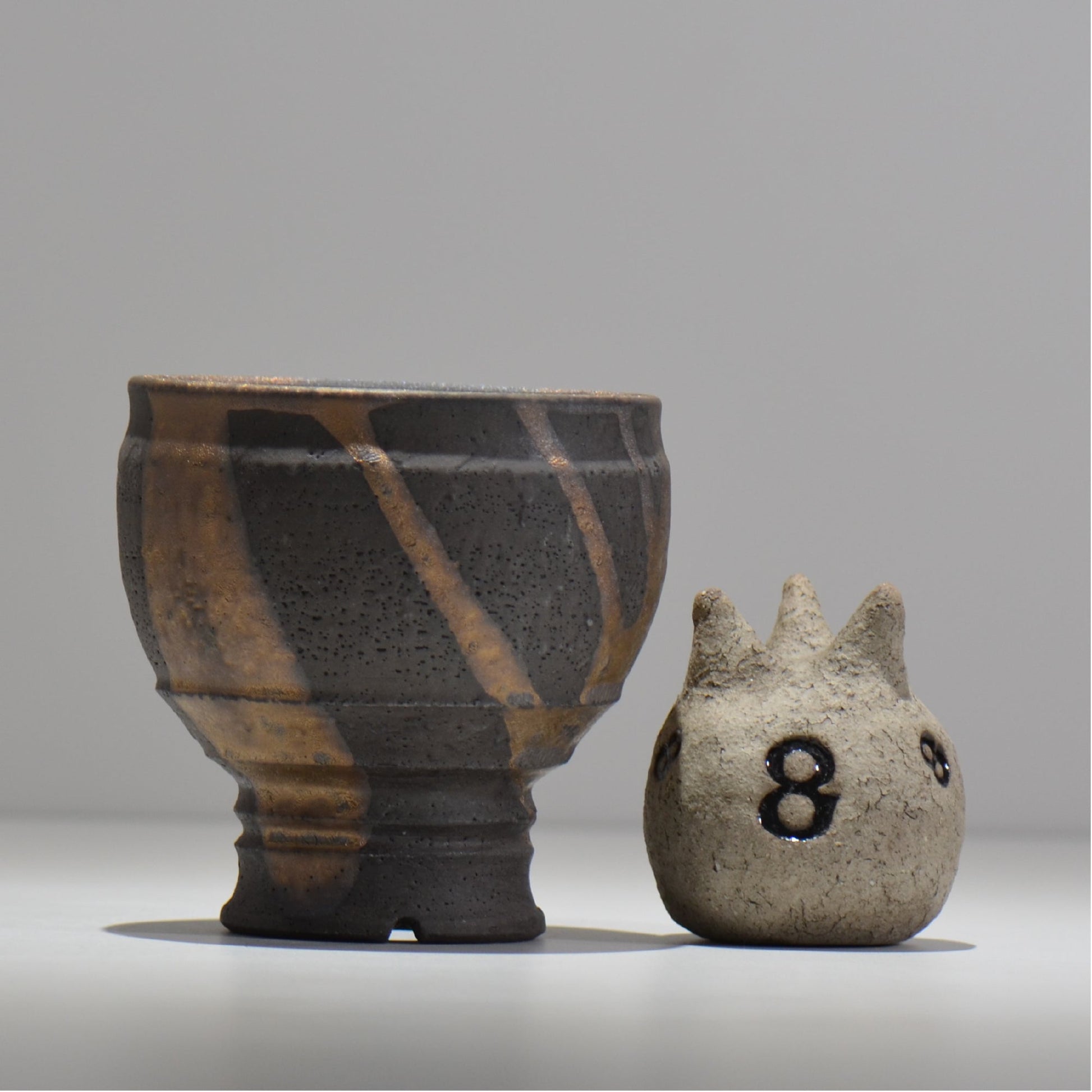 穂髙隆児 / 曙 -あけぼの- /hr_akbn05_m/ 約φ12.2cm / 植木鉢