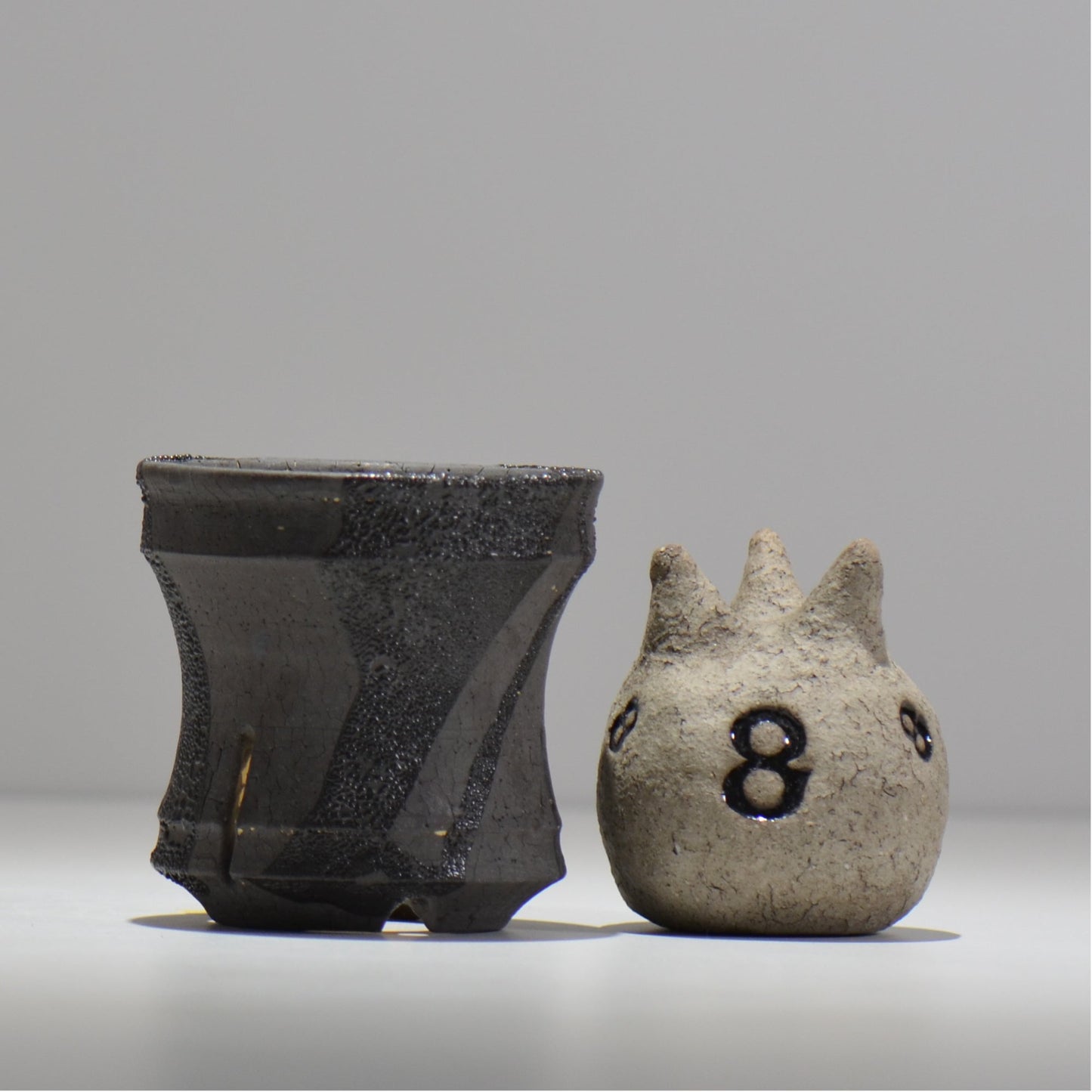 穂髙隆児 / 暁 -あかつき- / hr_aktk02_s / 約 φ9.8cm / 植木鉢