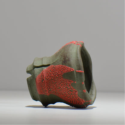 穂髙隆児 / 暁 -あかつき- / hr_aktk03_s / 約 φ9.5cm / 植木鉢