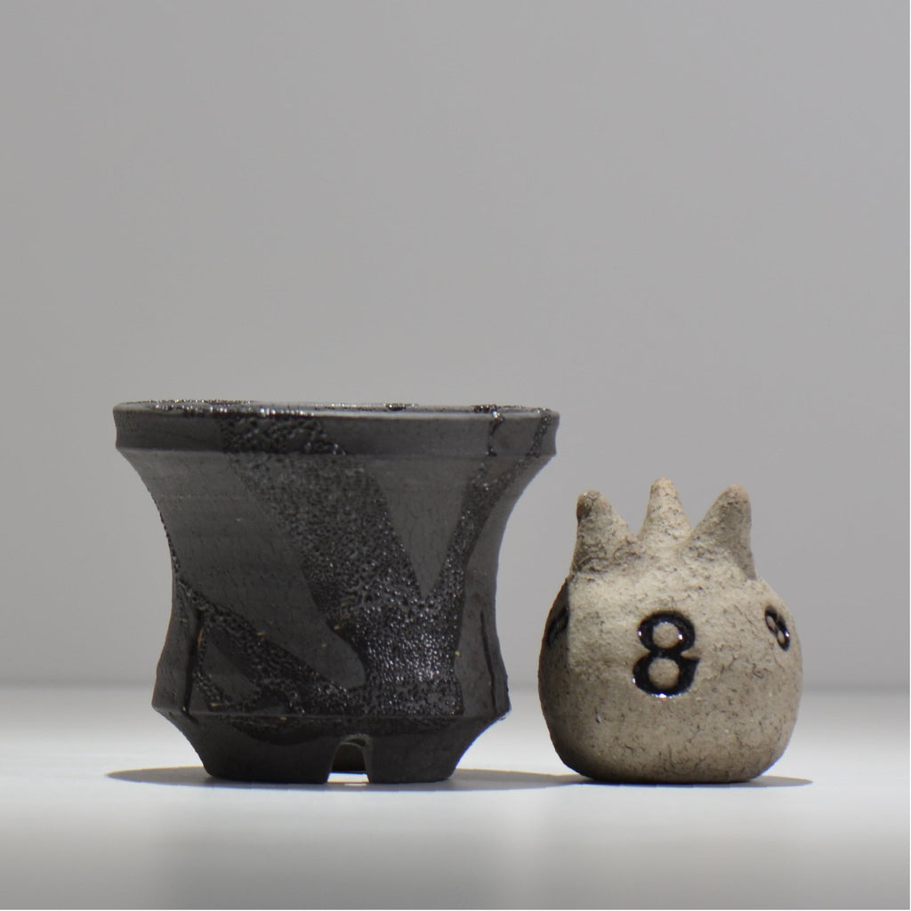 穂髙隆児 / 暁 -あかつき- / hr_aktk06_m / 約 φ12.5cm / 植木鉢