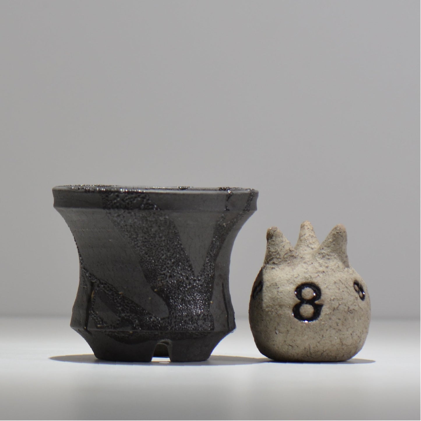 穂髙隆児 / 暁 -あかつき- / hr_aktk06_m / 約 φ12.5cm / 植木鉢