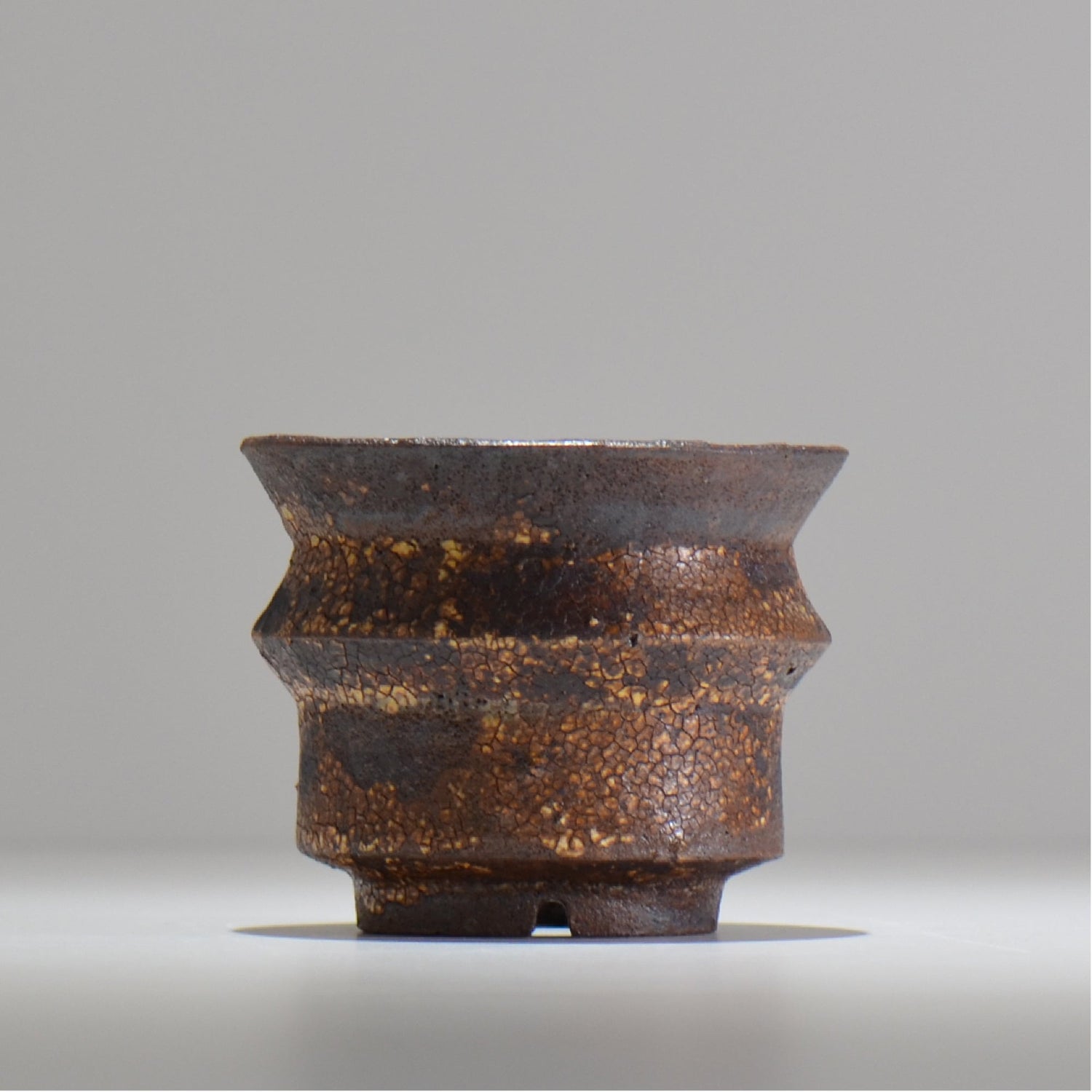 山下太 / ASOBO 罅（ひび）/ 05 / 約 φ11cm / 植木鉢