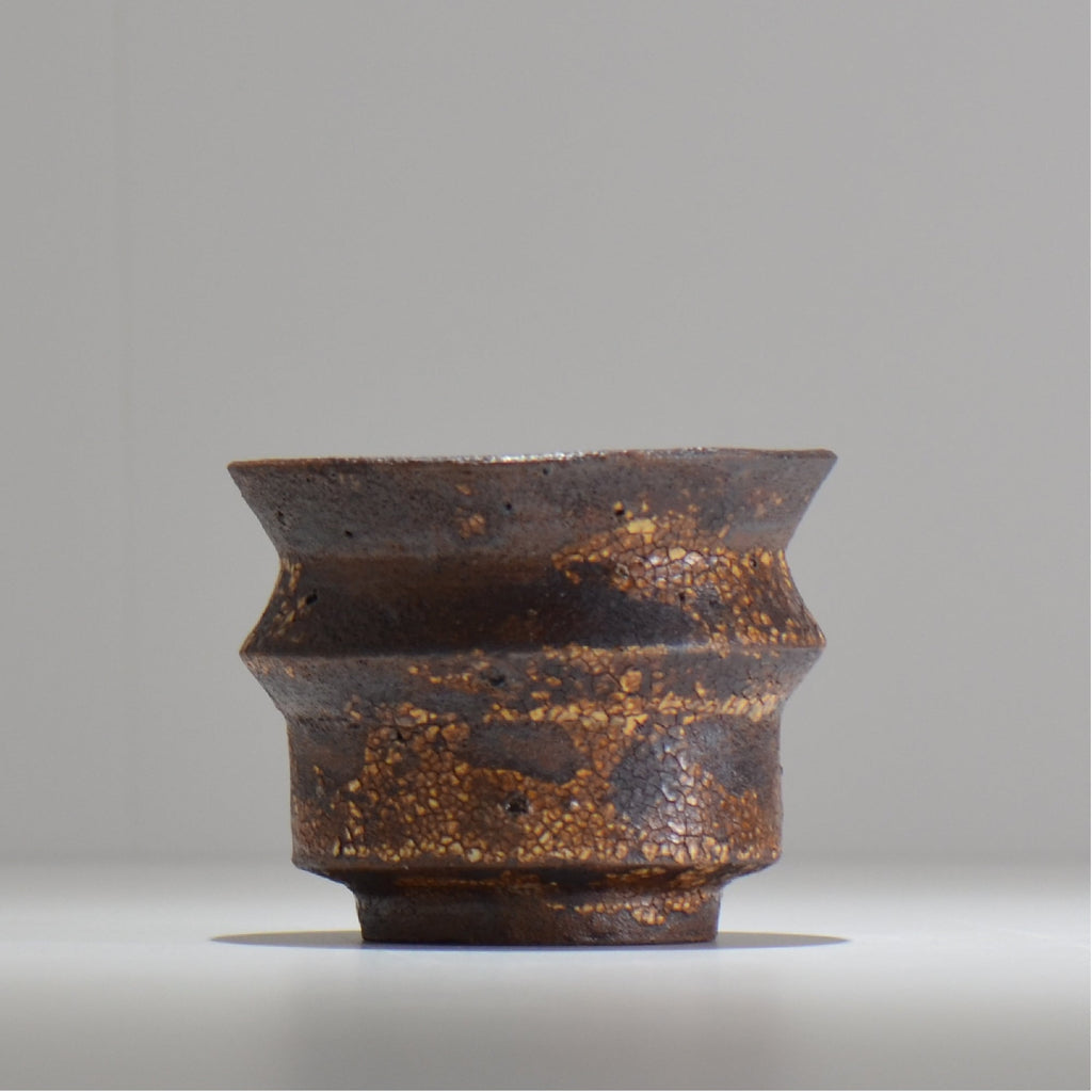 山下太 / ASOBO 罅（ひび）/ 05 / 約 φ11cm / 植木鉢