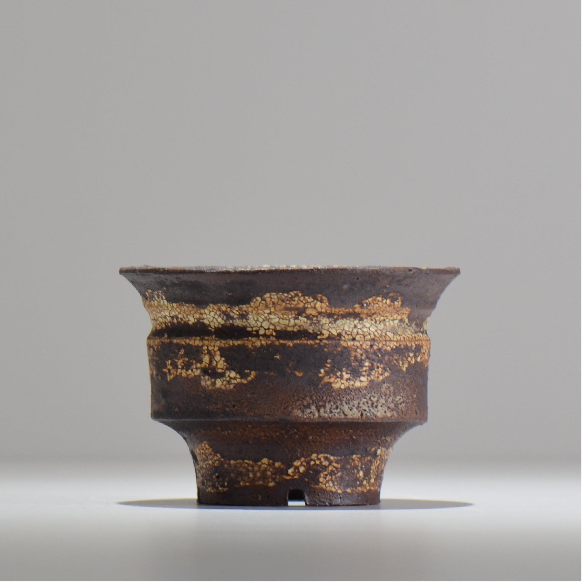 山下太 / ASOBO 罅（ひび）/ 07 / 約 φ12.8cm / 植木鉢