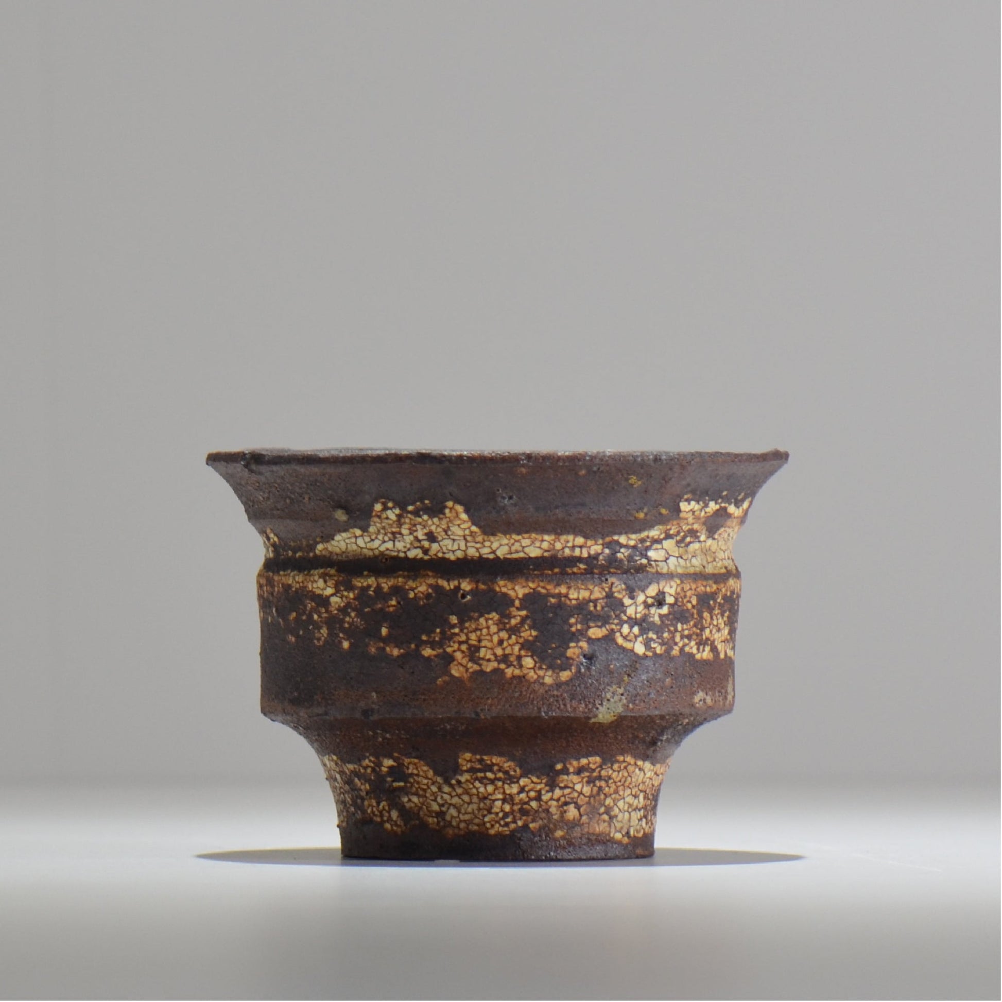 山下太 / ASOBO 罅（ひび）/ 07 / 約 φ12.8cm / 植木鉢