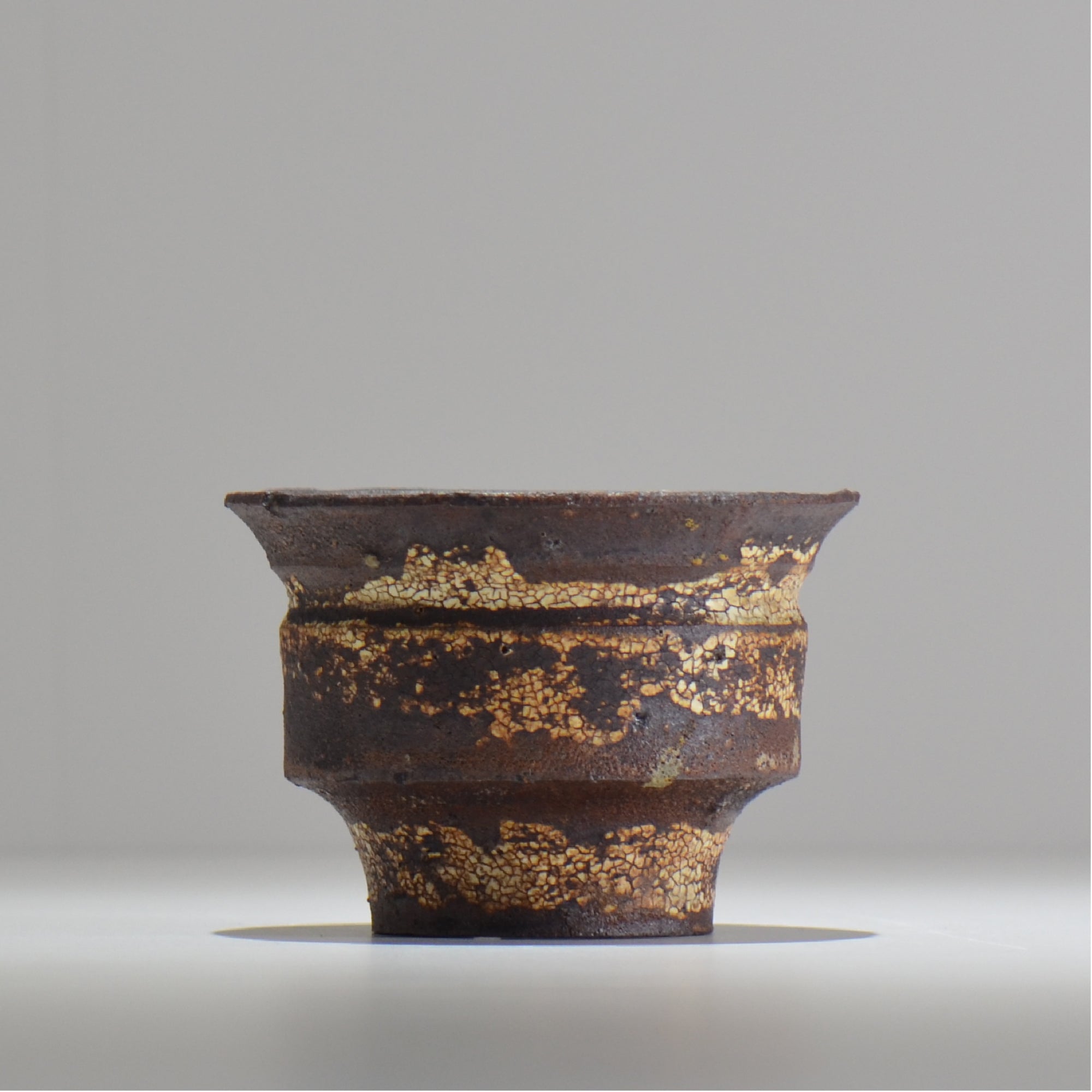 山下太 / ASOBO 罅（ひび）/ 07 / 約 φ12.8cm / 植木鉢