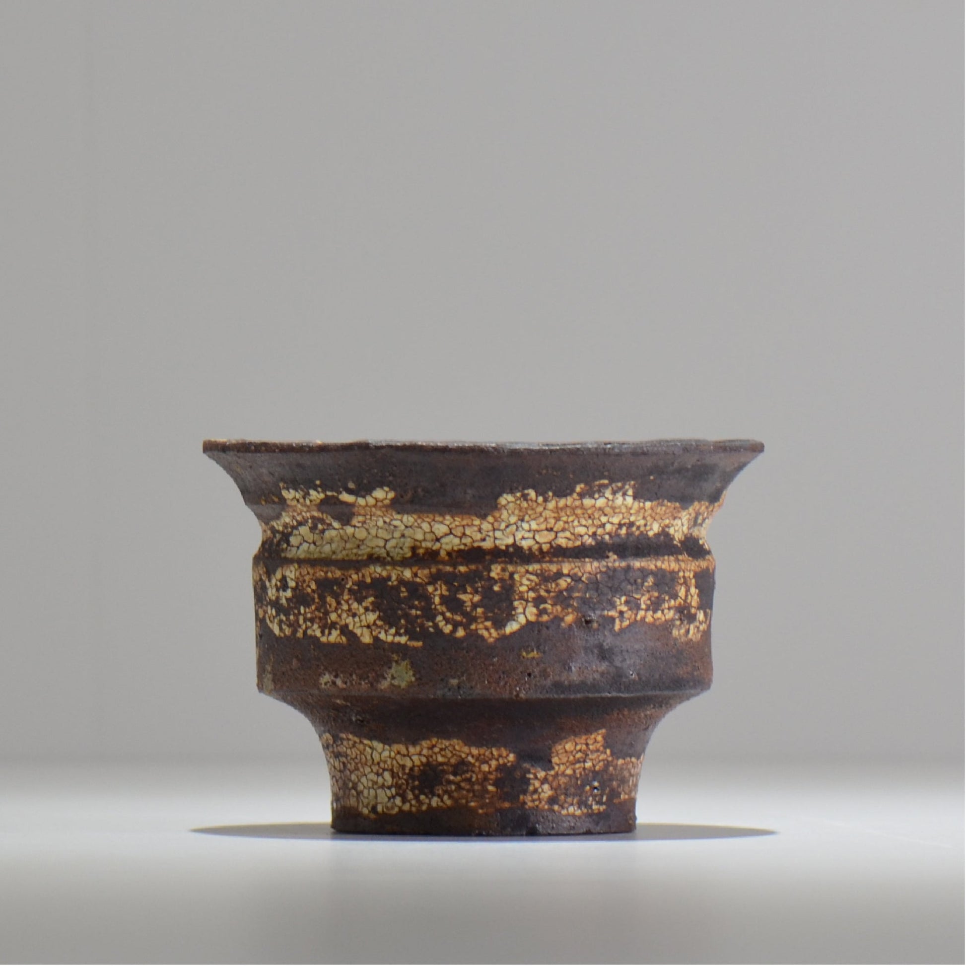 山下太 / ASOBO 罅（ひび）/ 07 / 約 φ12.8cm / 植木鉢