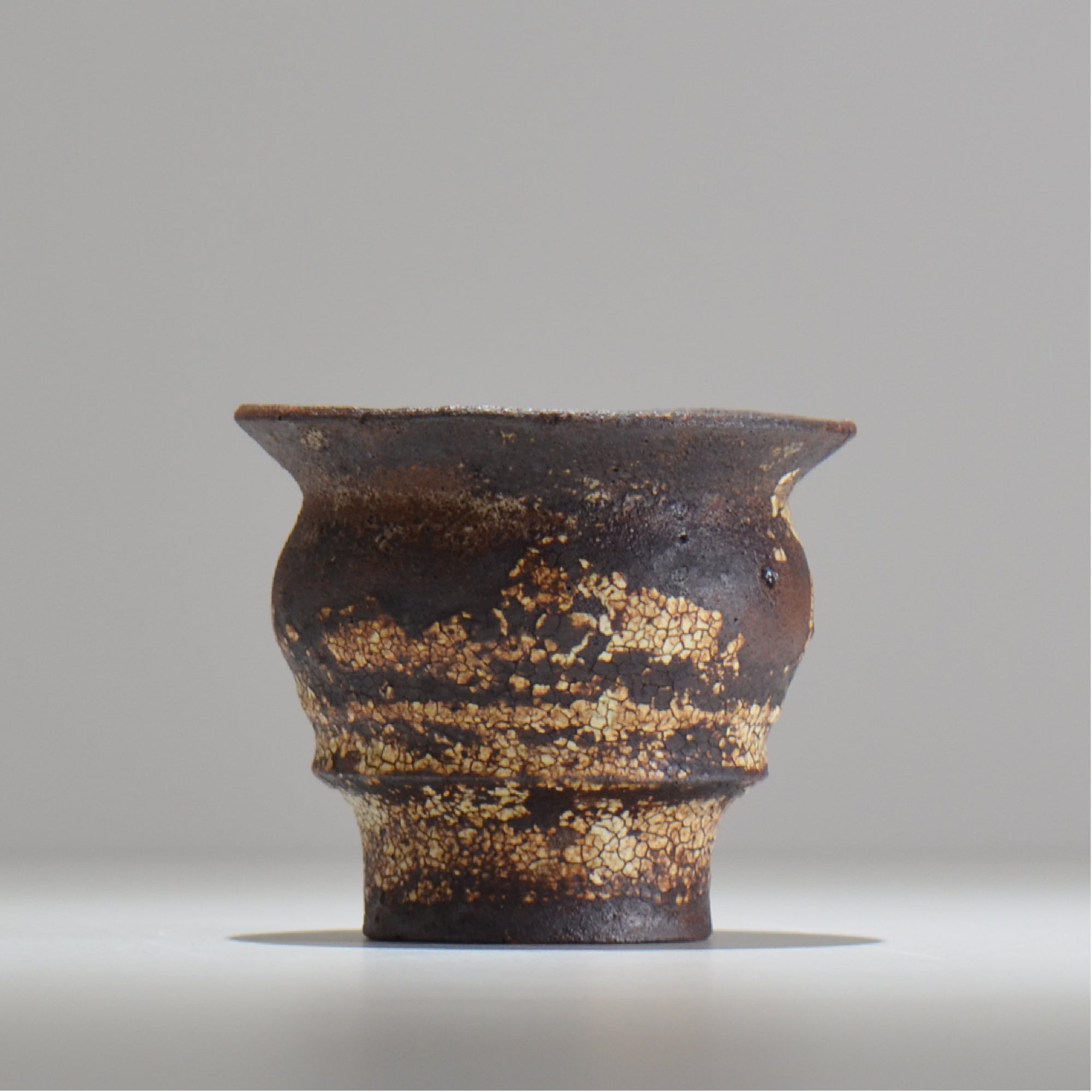 山下太 / ASOBO 罅（ひび）/ 08 / 約 φ11,5cm / 植木鉢