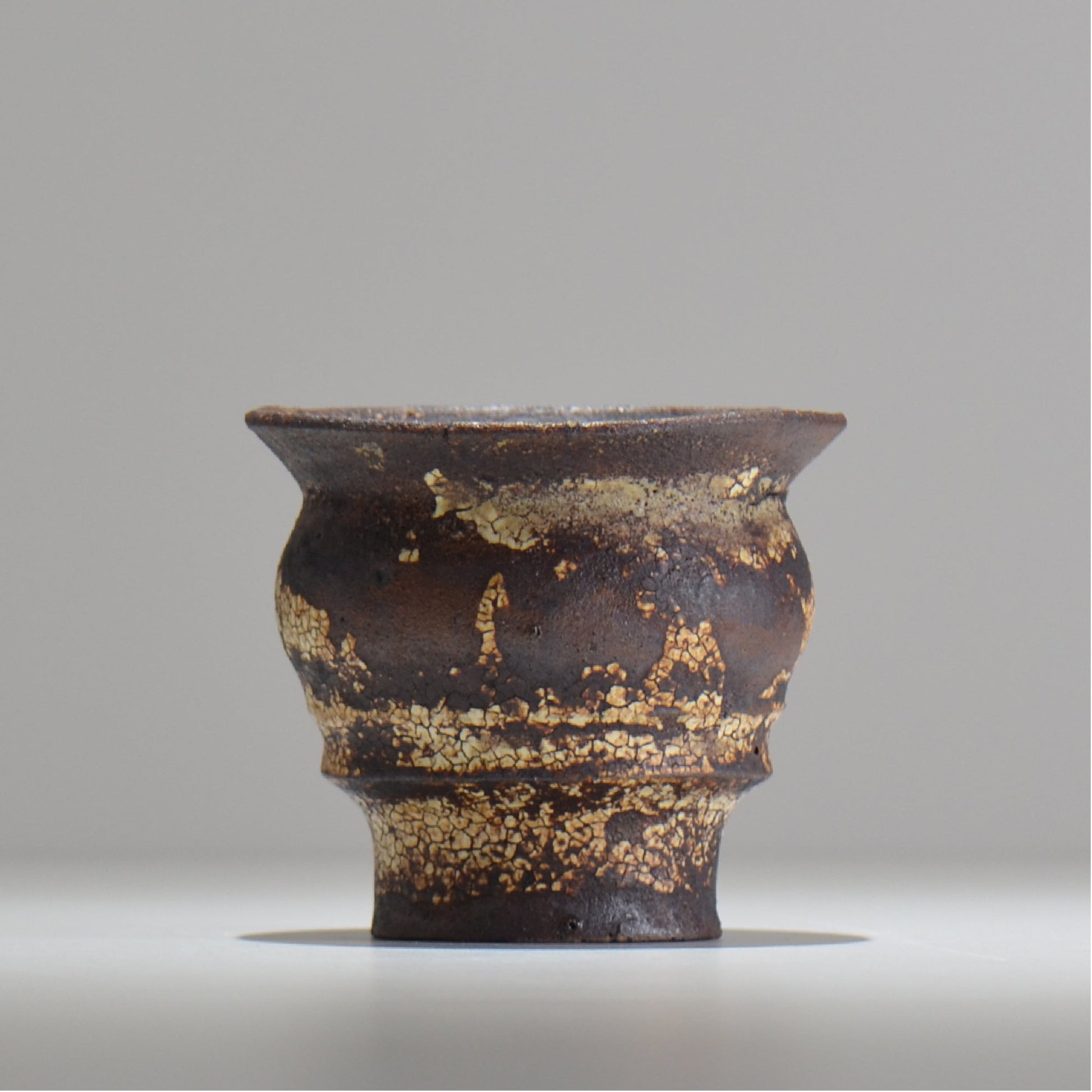 山下太 / ASOBO 罅（ひび）/ 08 / 約 φ11,5cm / 植木鉢