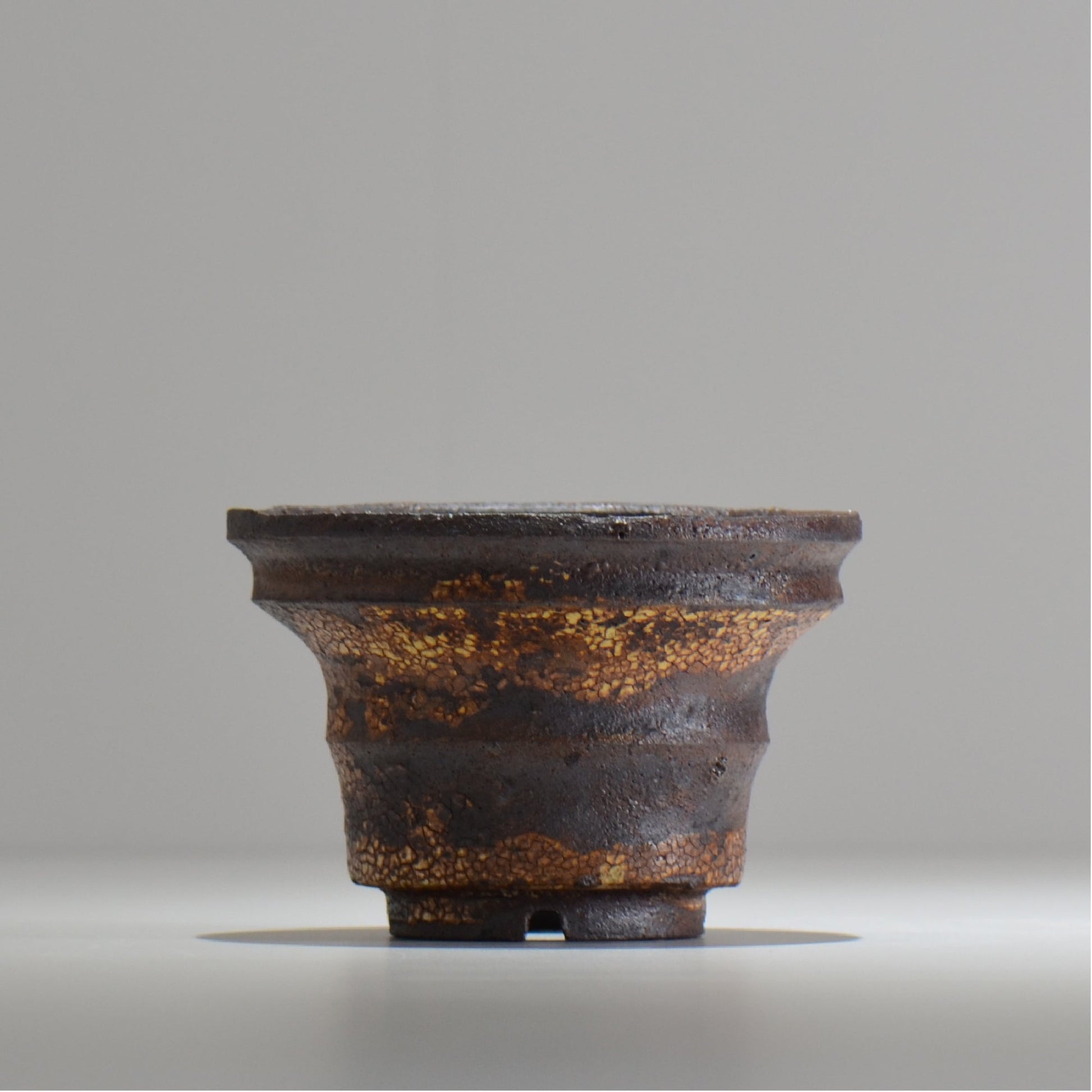 山下太 / ASOBO 罅（ひび）/ 09 / 約 φ12.5cm / 植木鉢
