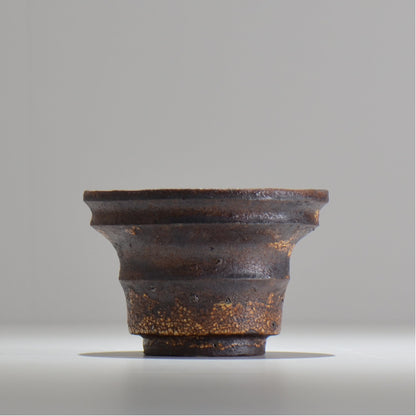 山下太 / ASOBO 罅（ひび）/ 09 / 約 φ12.5cm / 植木鉢