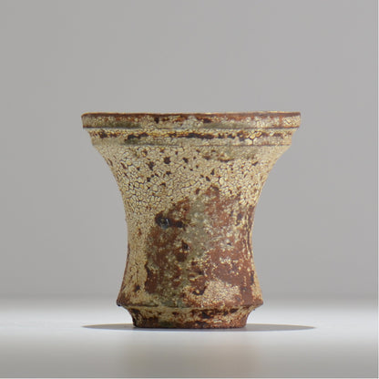 山下太 / ASOBO 罅（ひび）/ 11 / 約 φ12.2cm / 植木鉢
