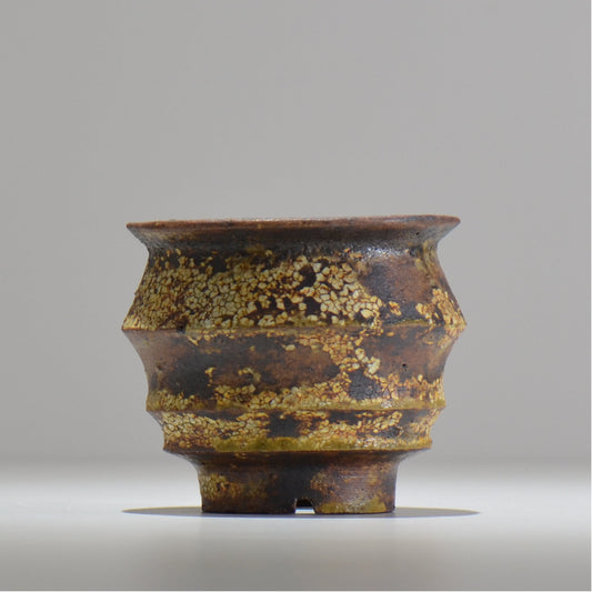 山下太 / ASOBO 罅（ひび）/ 12 / 約 φ11,3cm / 植木鉢