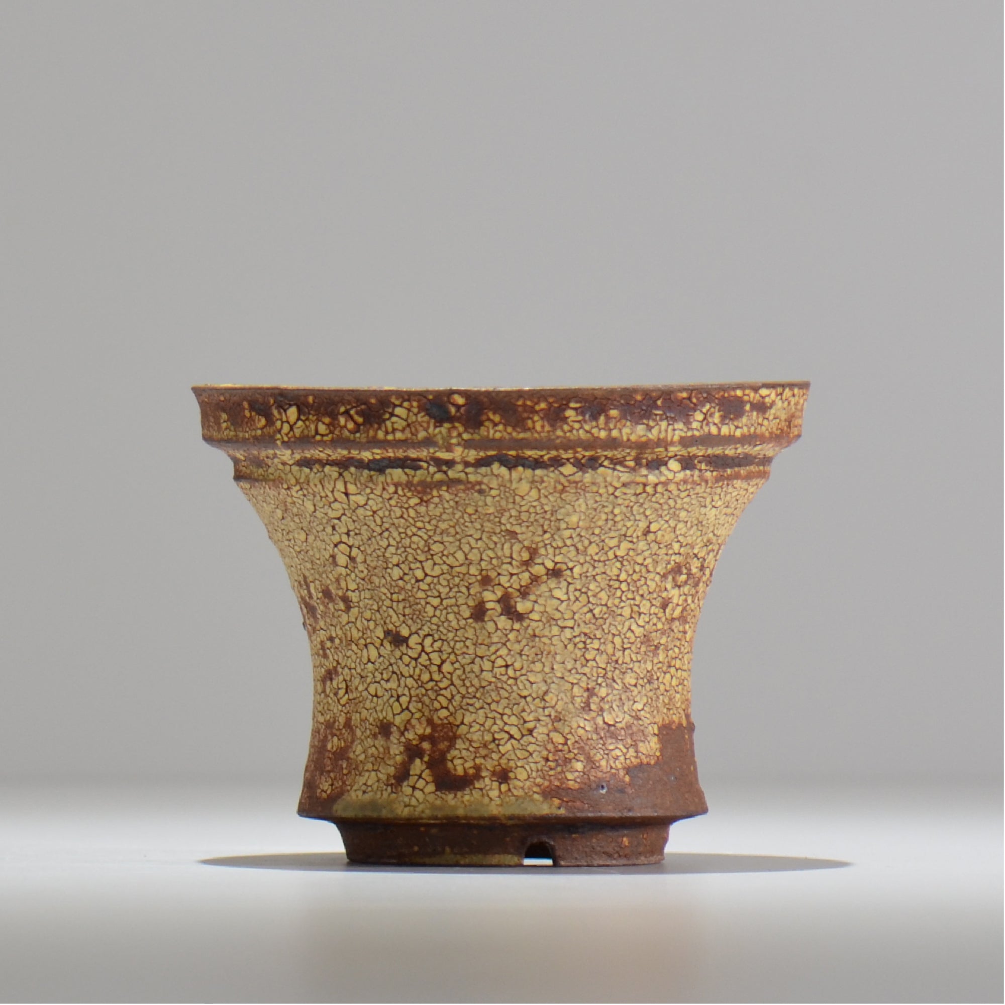 山下太 / ASOBO 罅（ひび）/ 13 / 約 φ13.3cm / 植木鉢