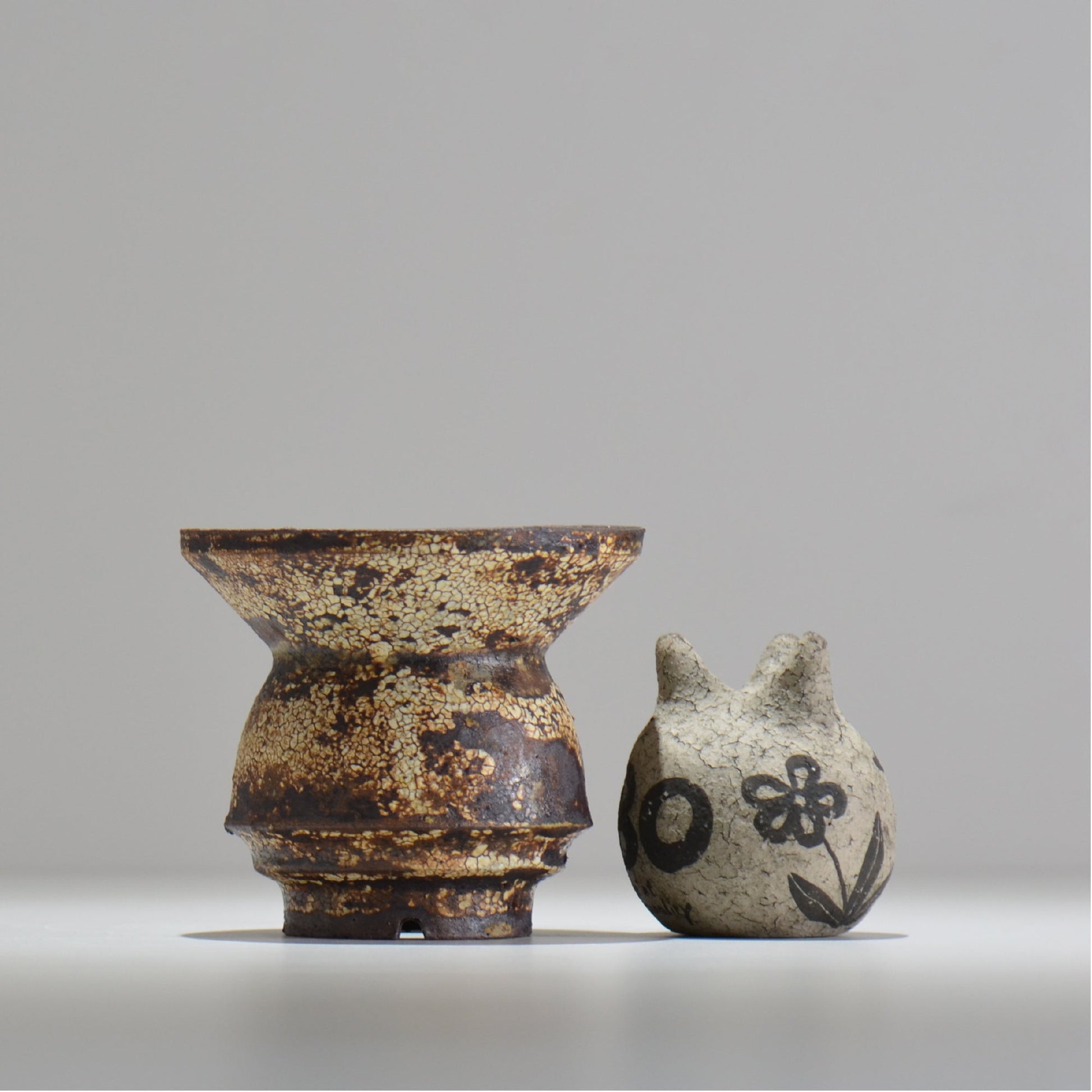 山下太 / ASOBO 罅（ひび）/ 14 / 約 φ12.3cm / 植木鉢