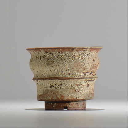 山下太 / ASOBO 罅（ひび）/ 15 / 約 φ12.4cm / 植木鉢