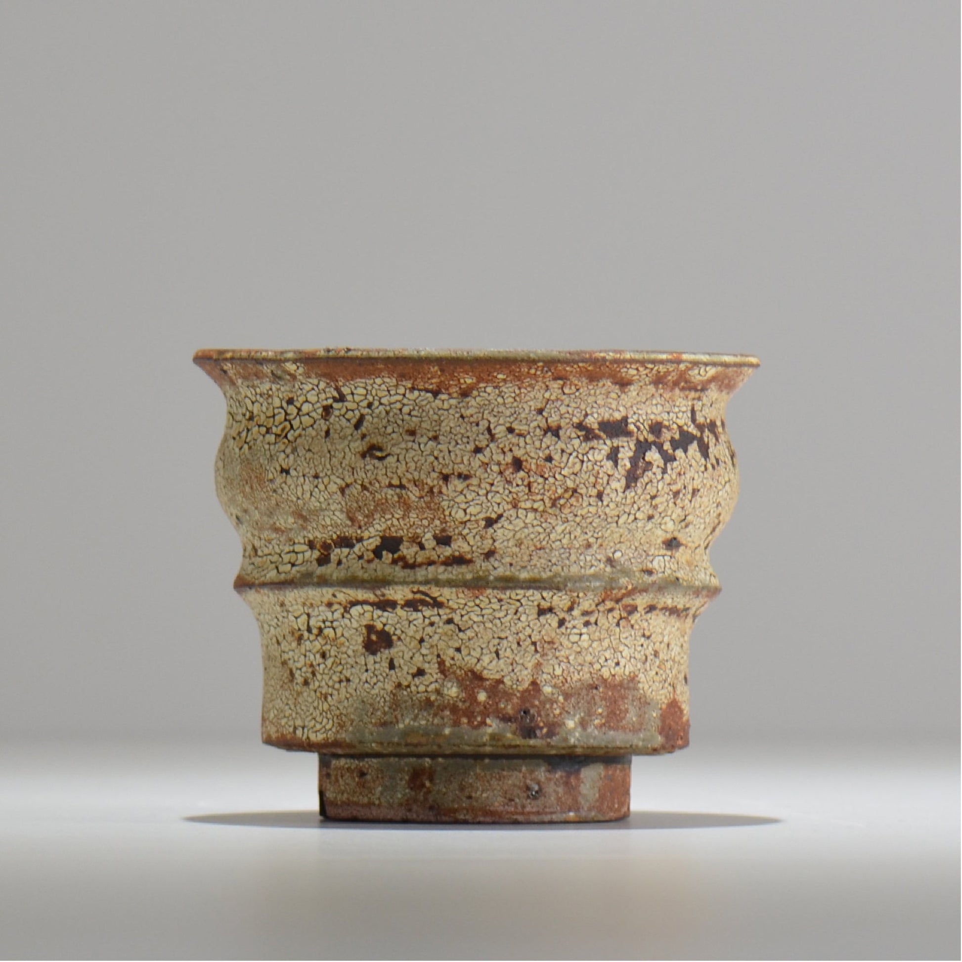 山下太 / ASOBO 罅（ひび）/ 15 / 約 φ12.4cm / 植木鉢
