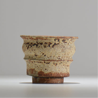 山下太 / ASOBO 罅（ひび）/ 15 / 約 φ12.4cm / 植木鉢