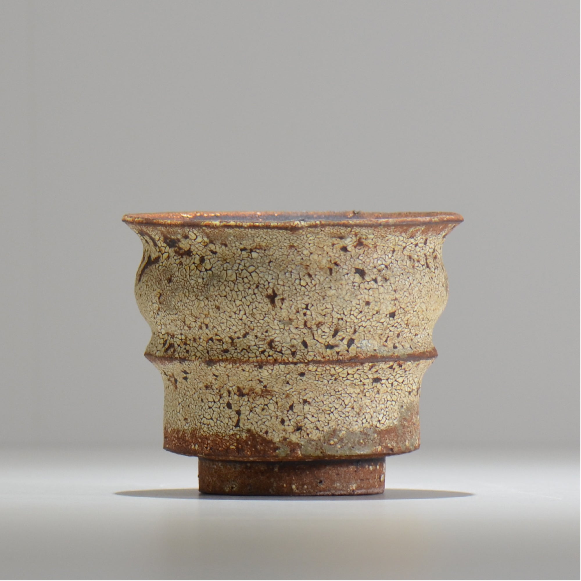 山下太 / ASOBO 罅（ひび）/ 15 / 約 φ12.4cm / 植木鉢